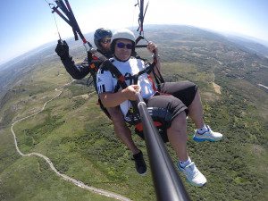 Batismo Voo parapente rendimento - LANDFOR