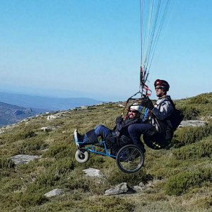 Voo Parapente Adaptado - Land for