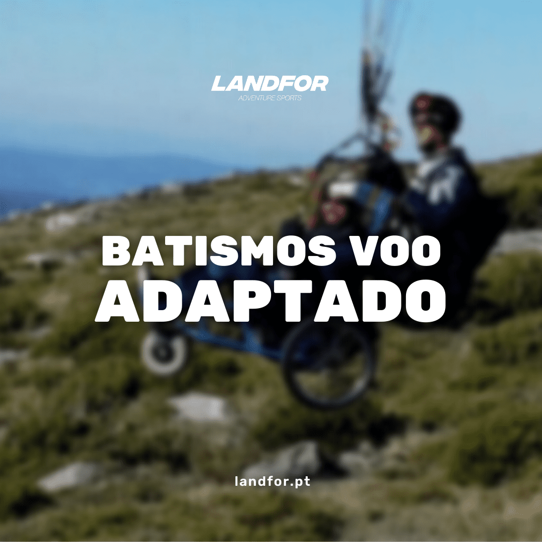 Batismo Parapente Voo Adaptado